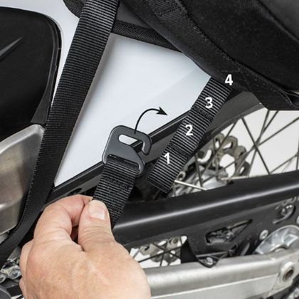 Support Kriega OS BASE POUR SACOCHES CAVALIERES - Noir