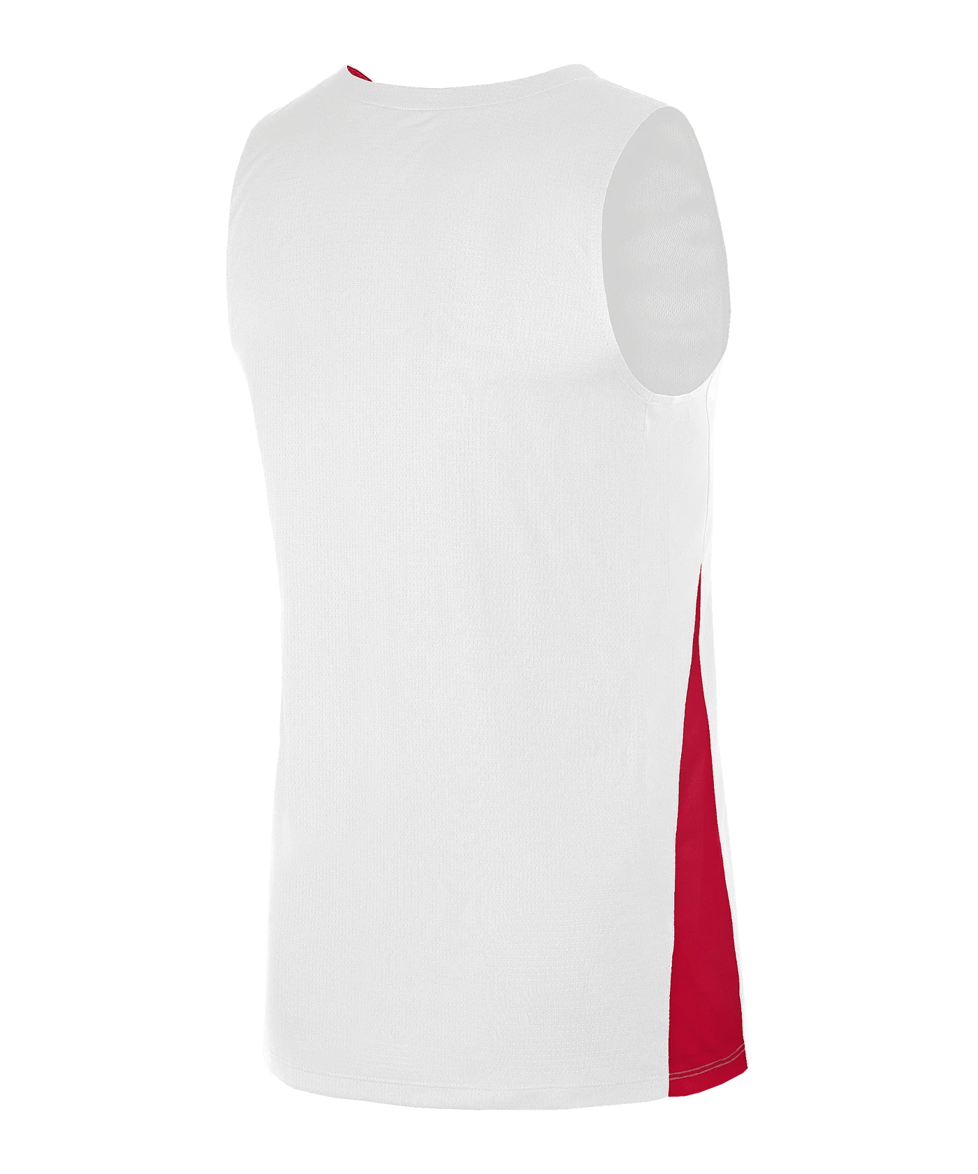 Nike Team Basketball Stock Trikot Weiss Rot F103
