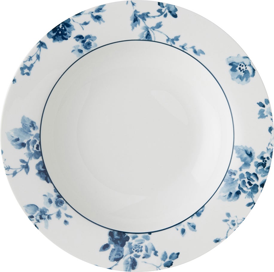 Laura Ashley dinerbord China Rose blauw D 22 H 4 cm