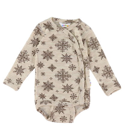 Joha Wickelbody L/æ - Wolle - Beige