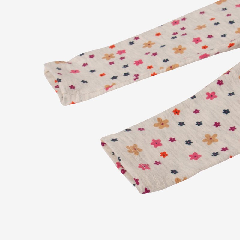 Legging bébé fille micro fleurs gris Catimini Gris ou noir