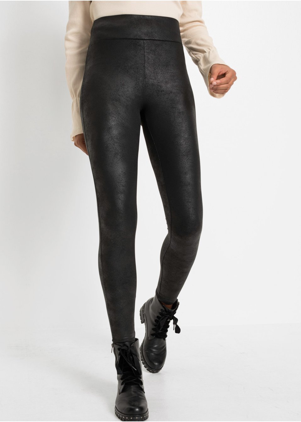 Legging thermo enduit