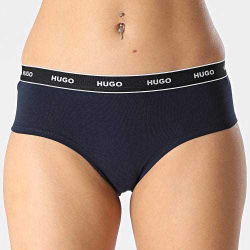 Lot De 3 Culottes Femme 50469658 Bleu Marine Noir
