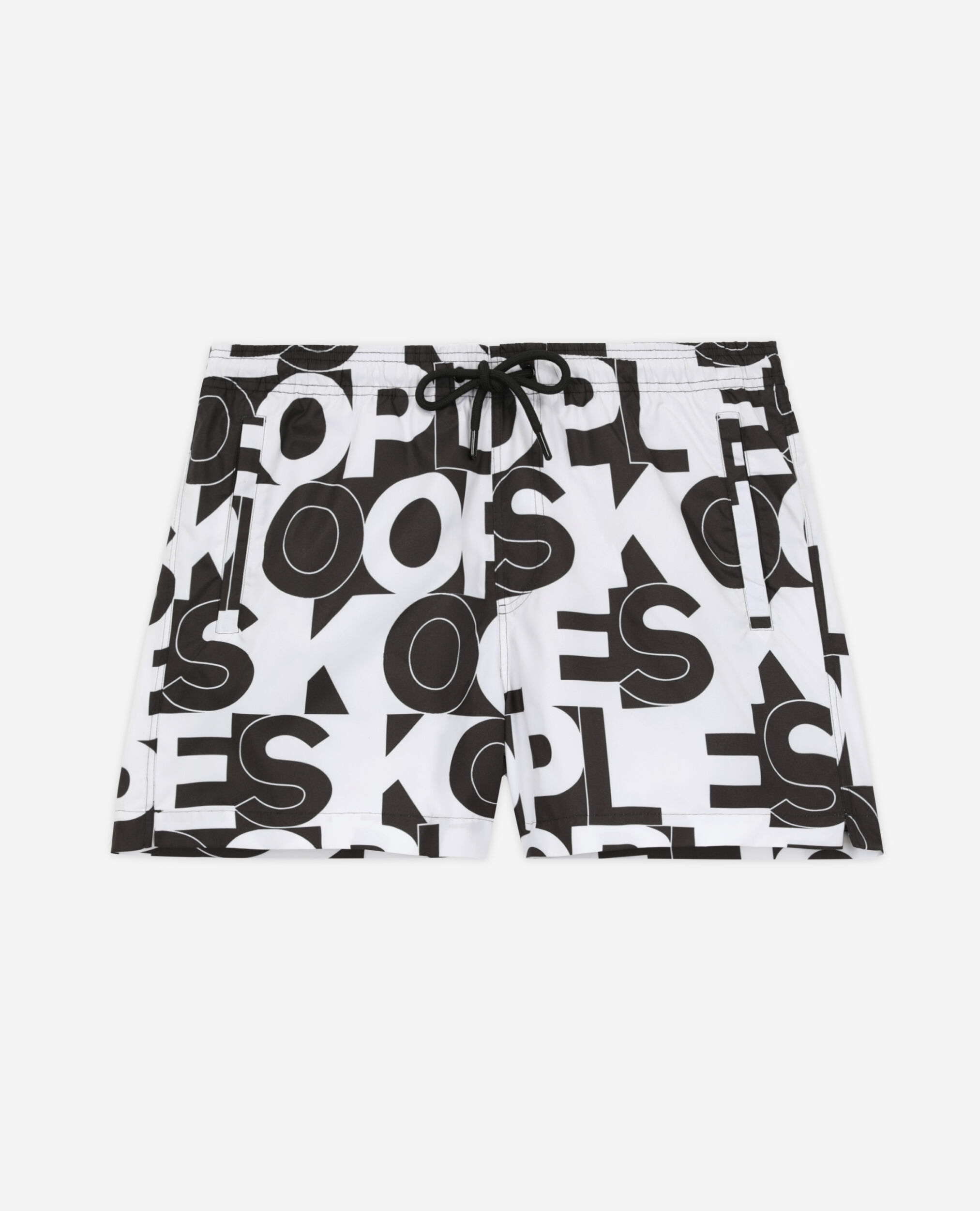Short de bain logo