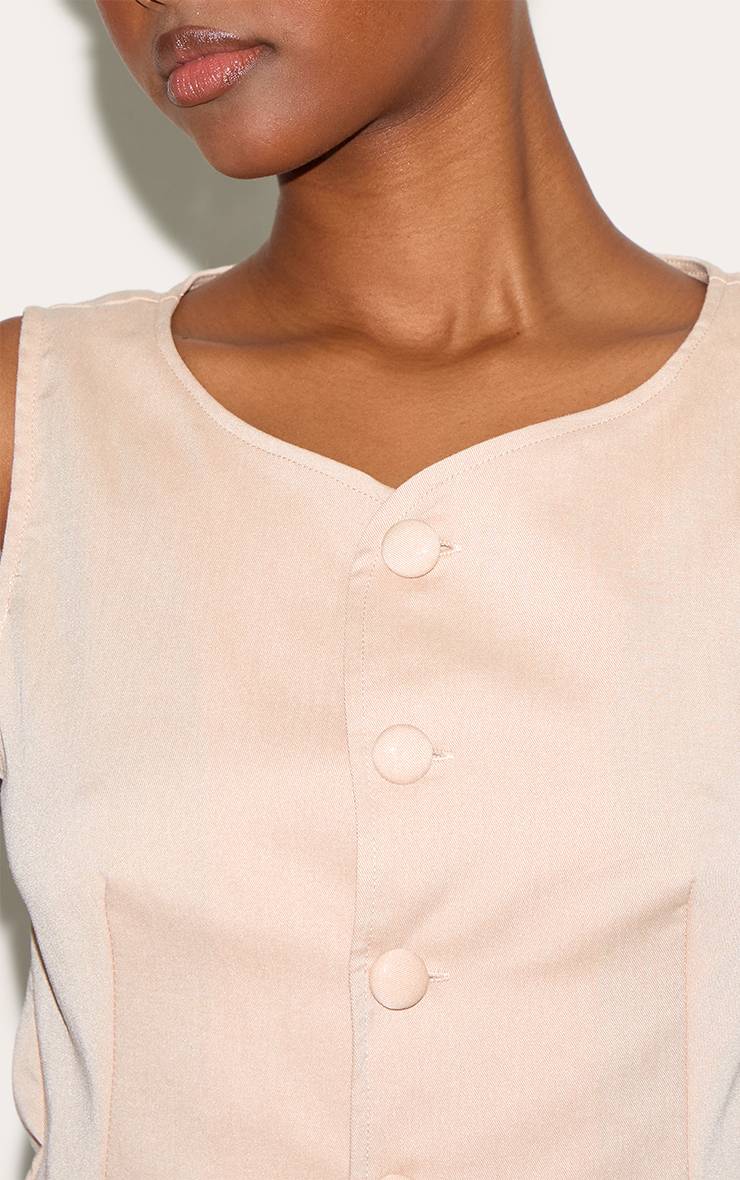 Avoine Gilet Long Sans Manches