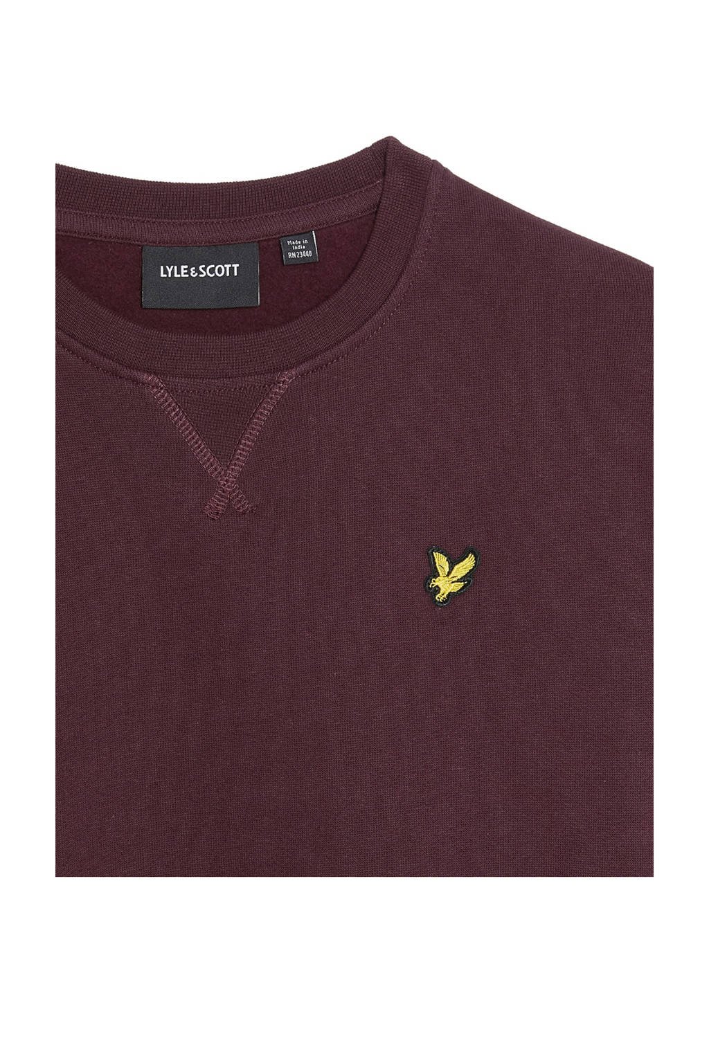 Lyle & Scott sweater rood