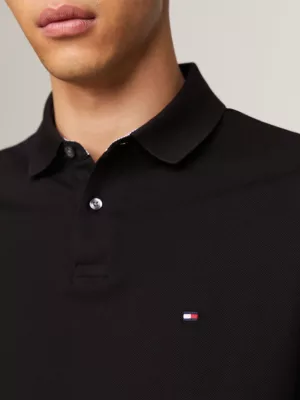 Polo de manga comprida e corte regular da coleção 1985