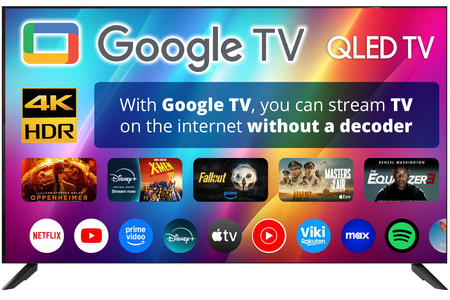 Smarttech LE-50VH1Q - QLED - 50