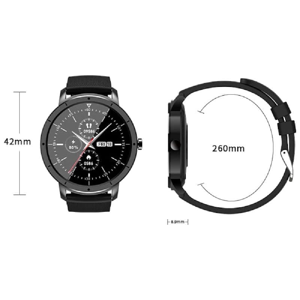 Smartwatch Smartek SW-910 Preto