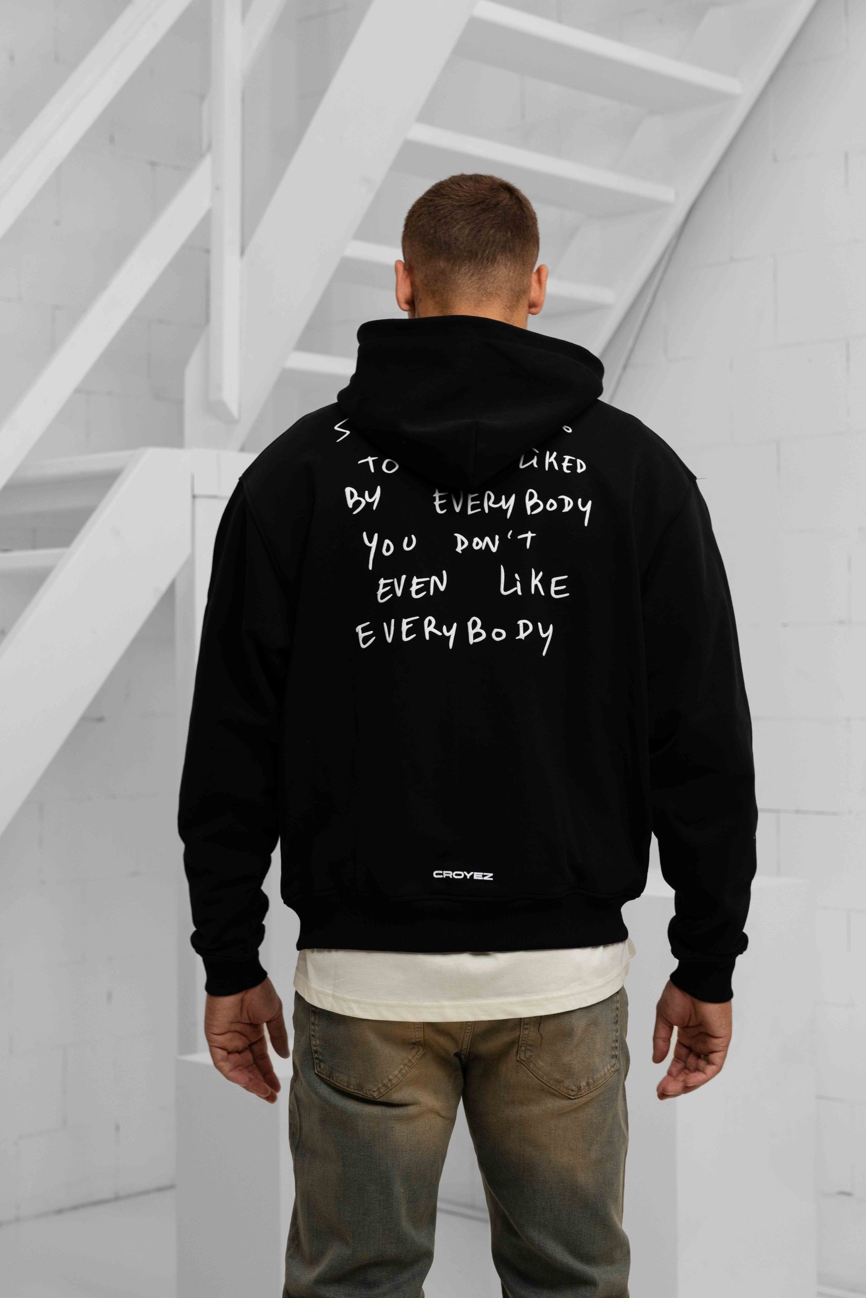 Croyez Liked By Everybody Zip Hoodie Heren Zwart