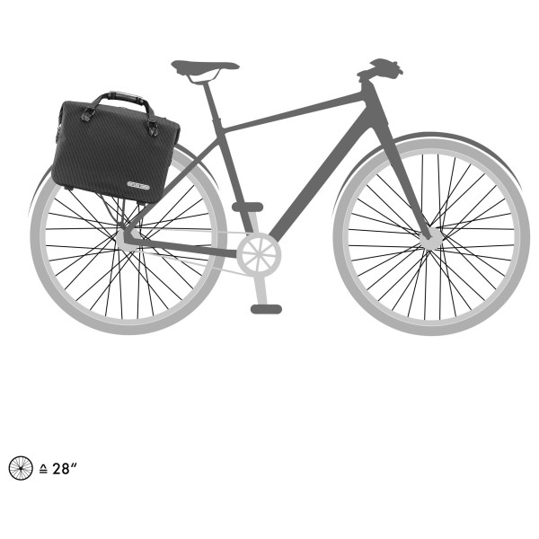Ortlieb - Office-Bag High-Vis QL3.1 - Sacoche pour porte-bagages