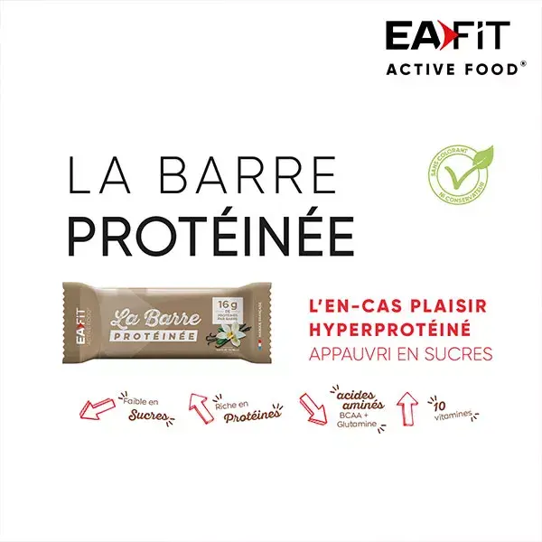 Eafit Barra de Proteína Sabor Baunilha 46g