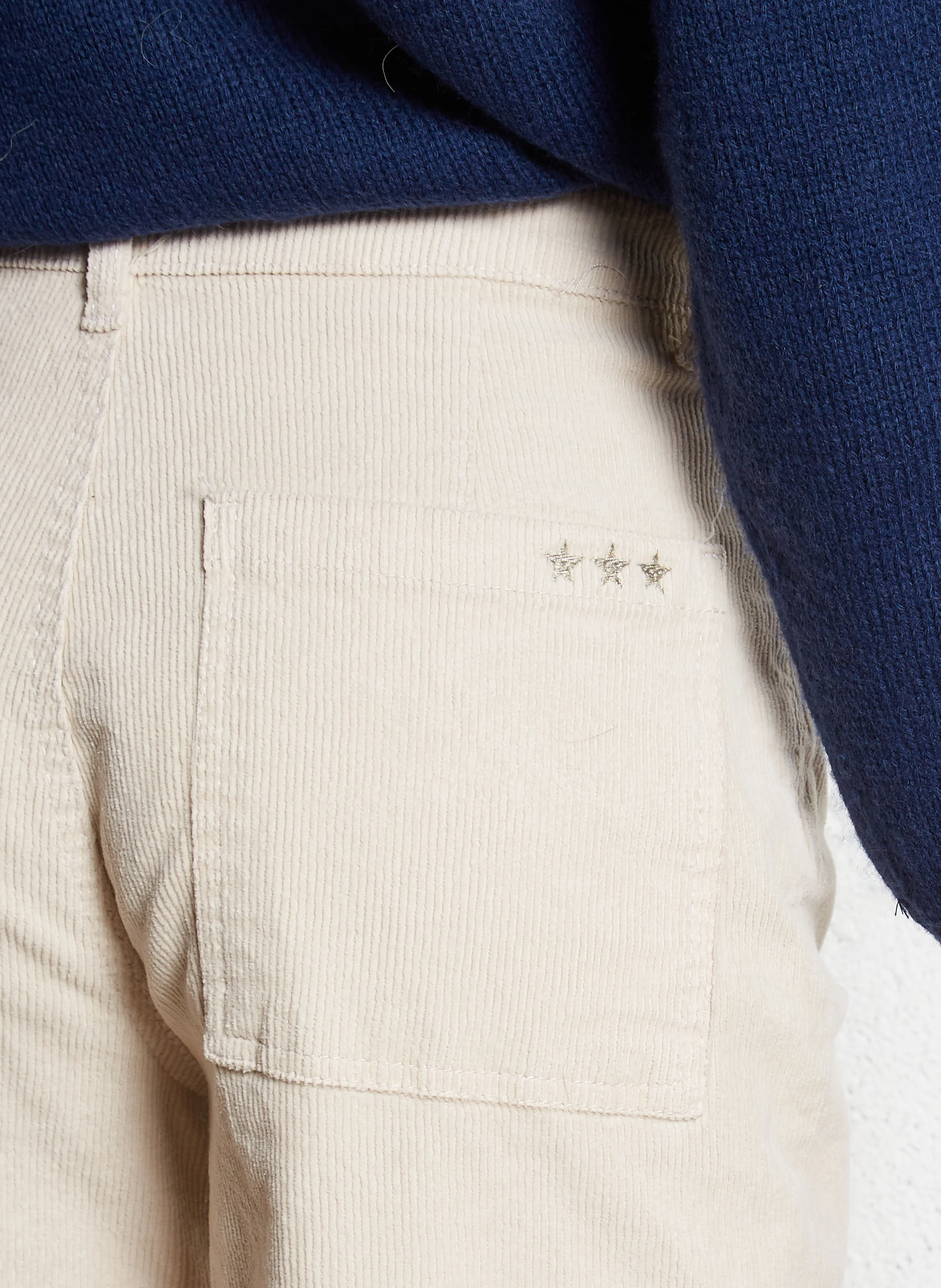 PALOMA - Pantalon en velours côtelé | Beige