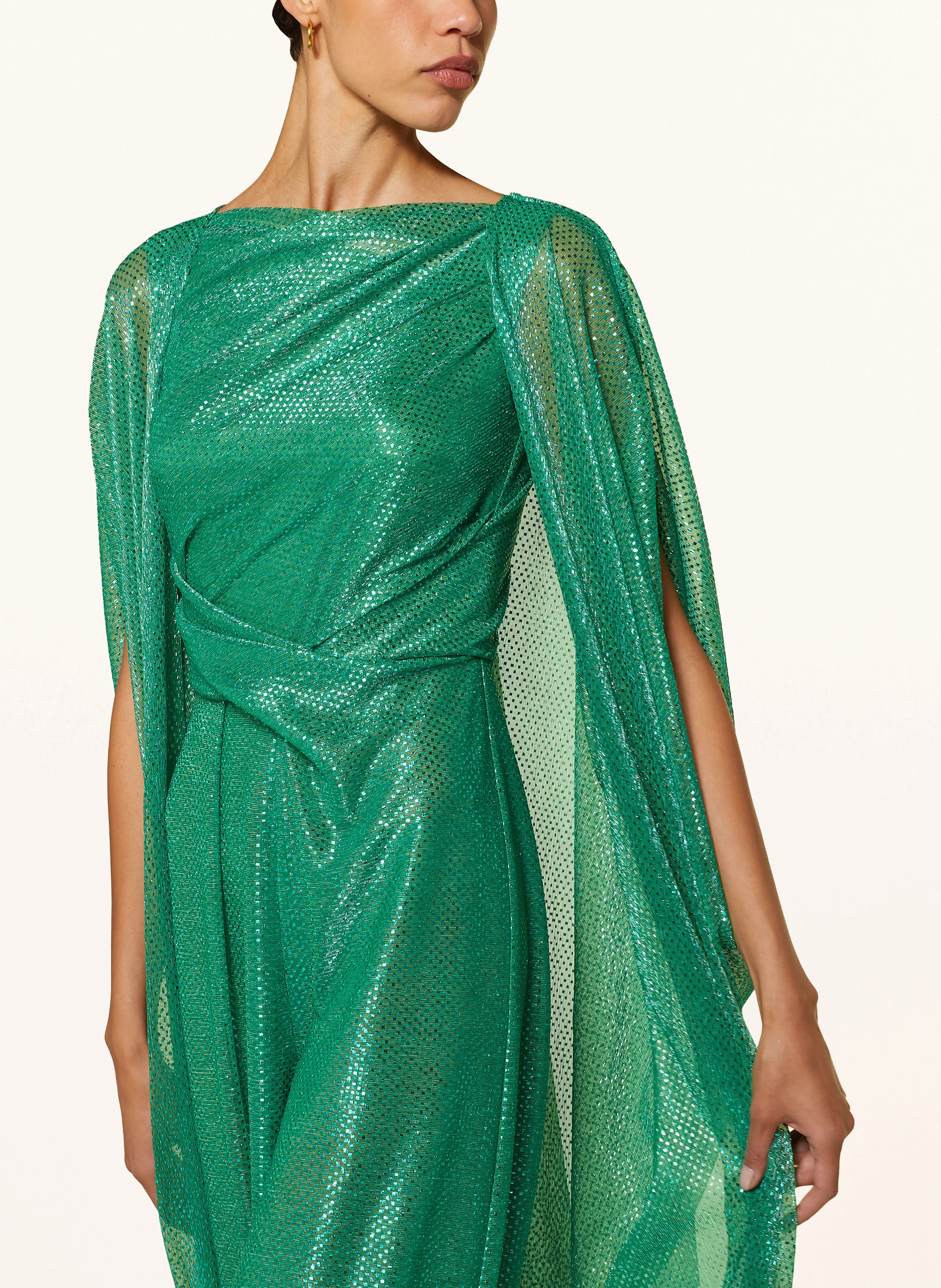 TALBOT RUNHOF Cape mit Glitzergarn