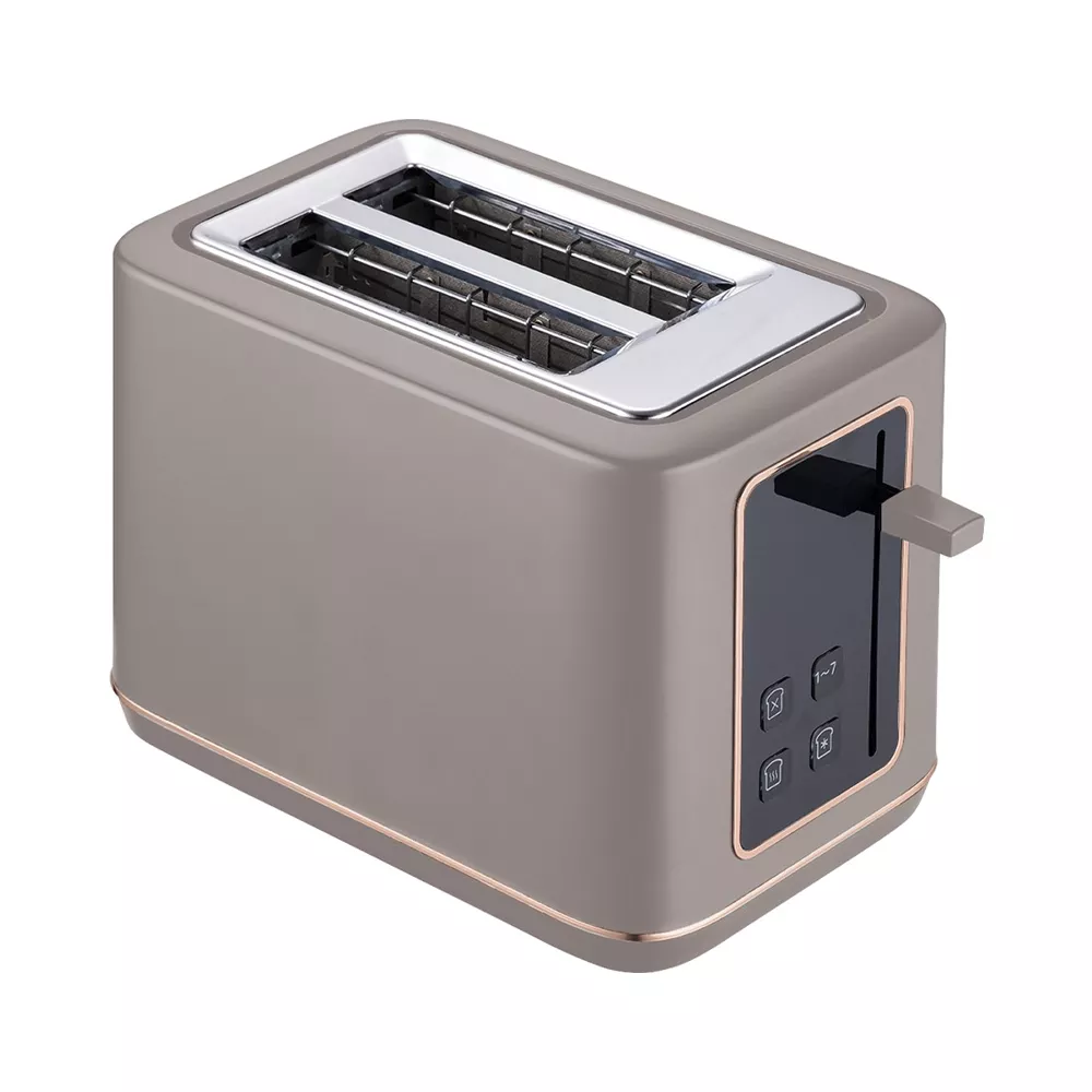Berlinger Haus Toaster mit Digitalanzeige Taupe Collection