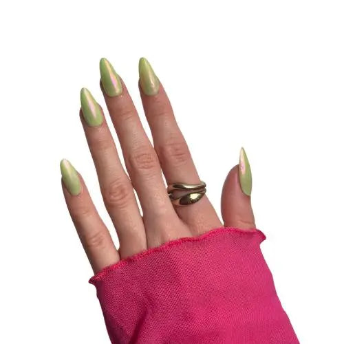 Liquid Nail Powder Cosmic Green