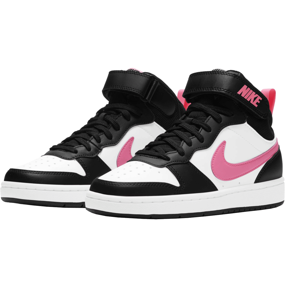 Nike Court Borough Mid 2 Sneaker Kinder black