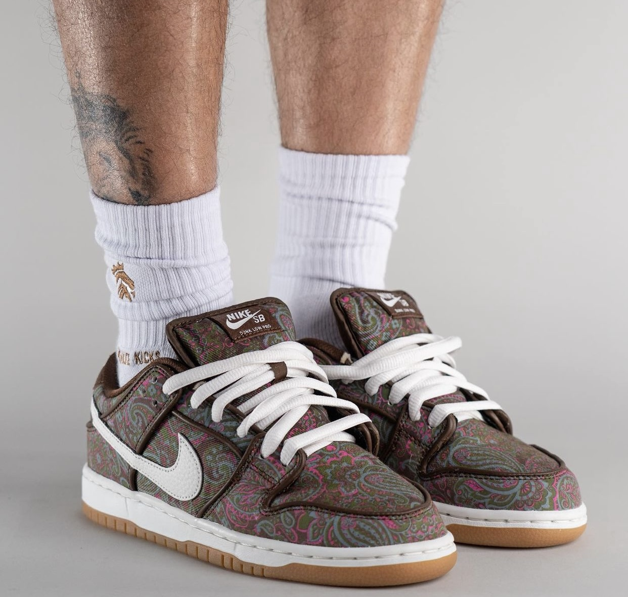 Nike SB Dunk Low Pro Paisley Brown