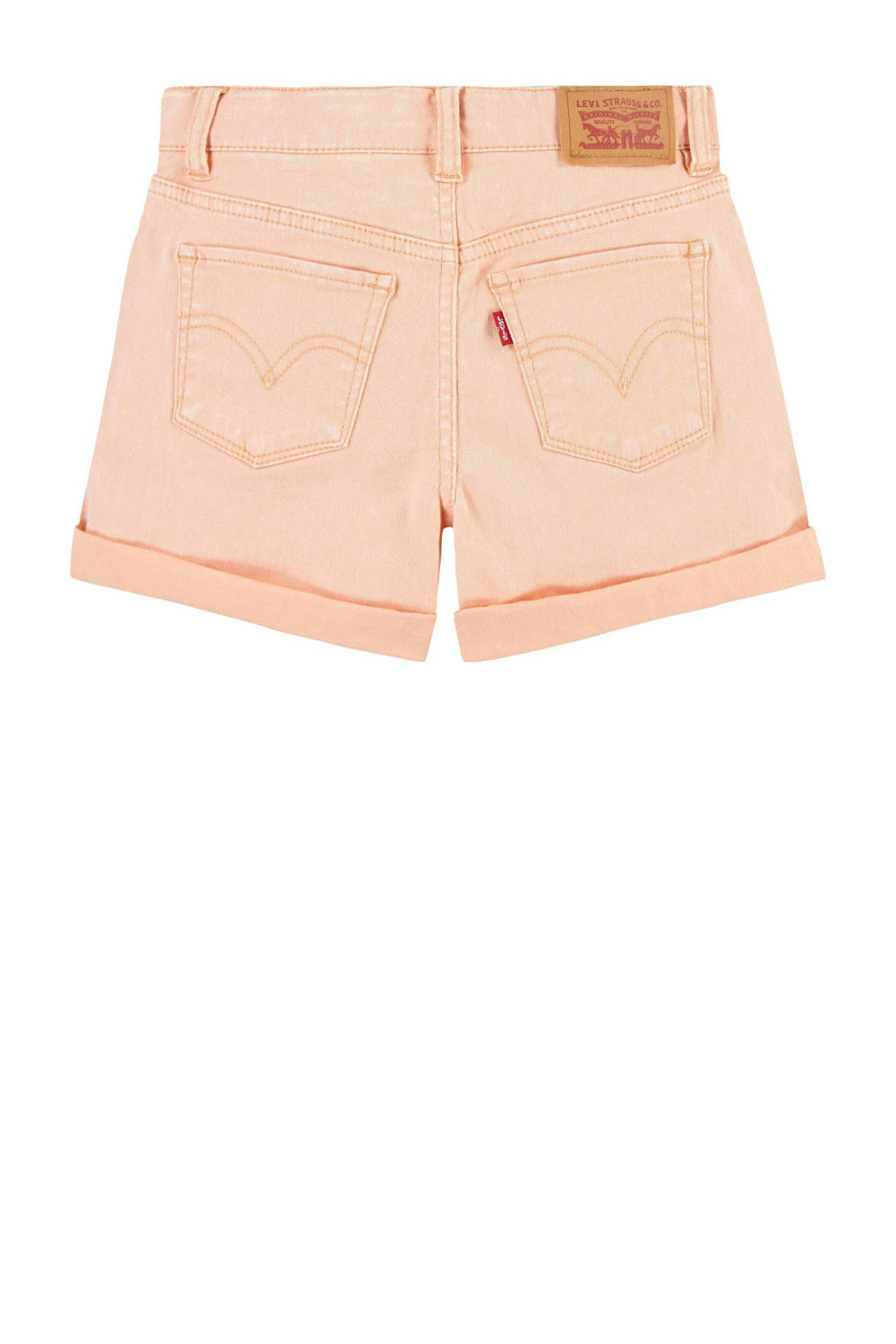 Levi's mom denim short coral sands