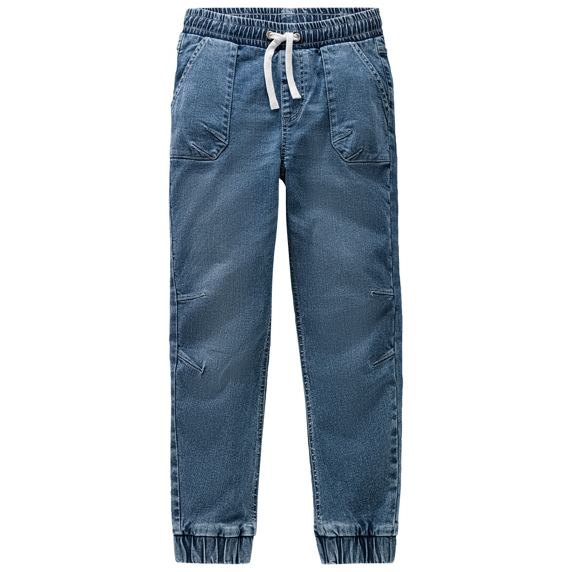 Yigga Jungen Pull-on-Jeans mit Elastikbund hellblau