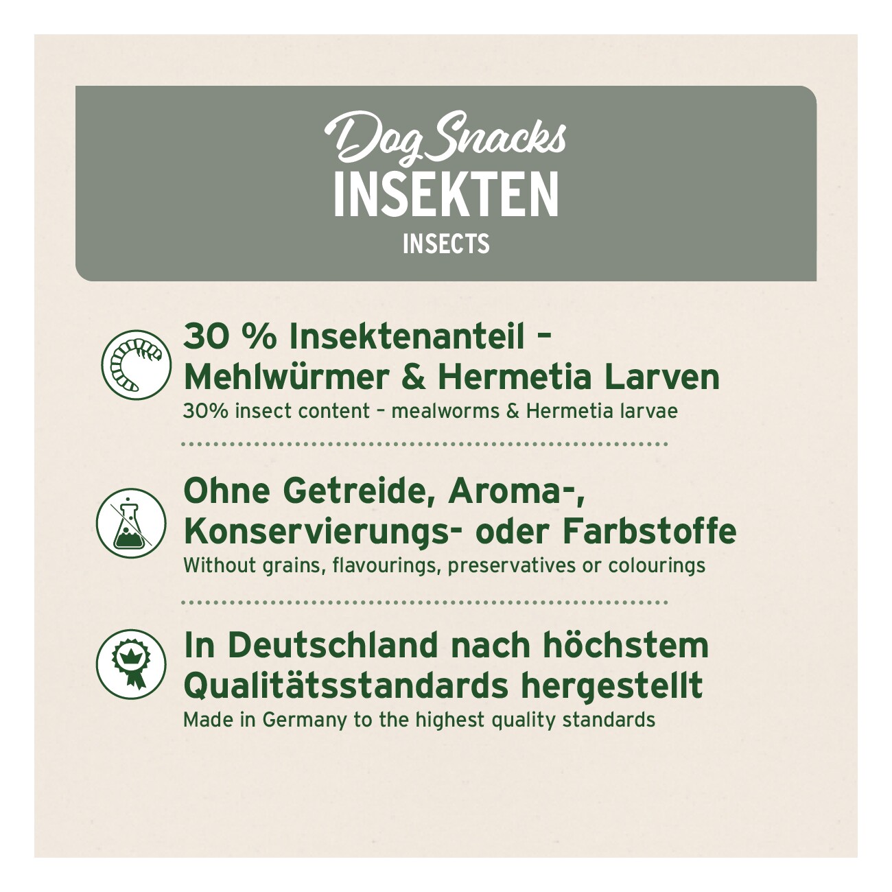 AniForte Snacks Insekten 150g