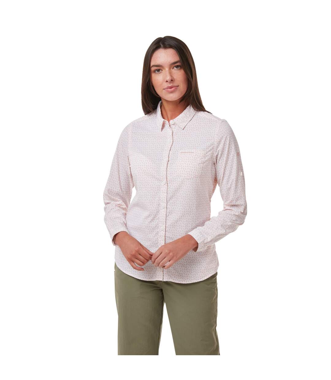 Craghoppers - Chemise manches longues GISELE - Femme (Rose) - UTCG1296
