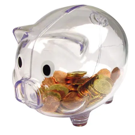 Macma Sparschwein transparent klar