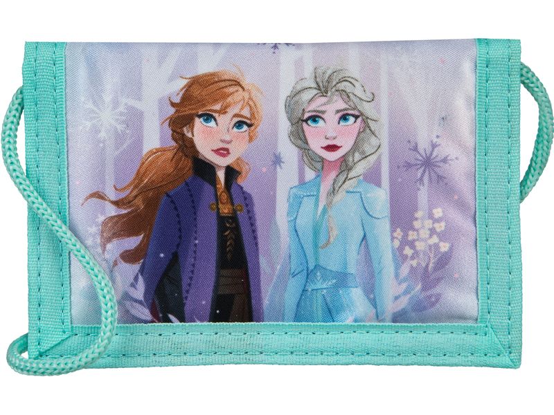 Undercover Portemonnaie Disney Frozen 13 cm x 8 cm Geldbeutel mit Umhängeschnur
