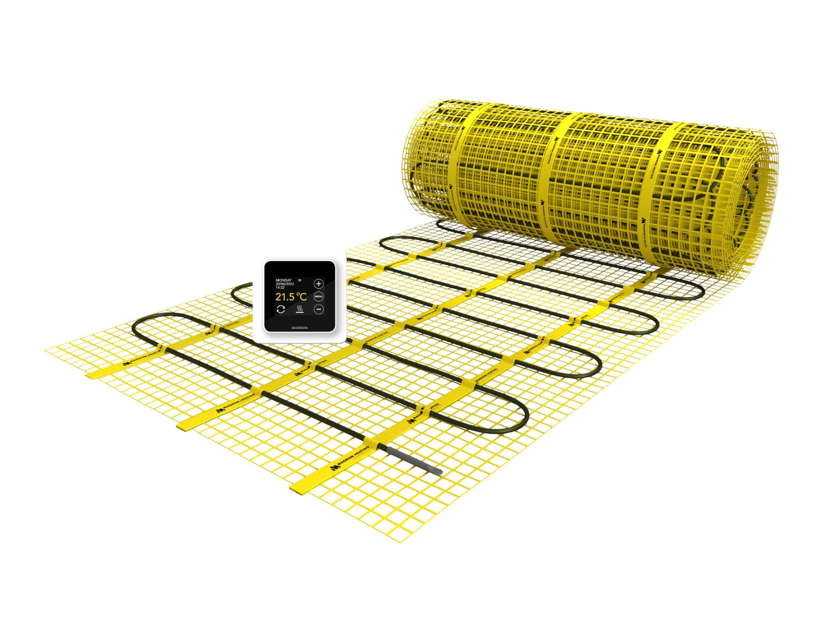 Magnum Mat Small elektrische vloerverwarming incl. klokthermostaat 1.25m2 188W