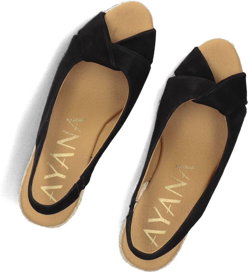 AYANA Espadrilles Dames Omo25yu846 Maat: 42 Materiaal: Suède Kleur: Zwart
