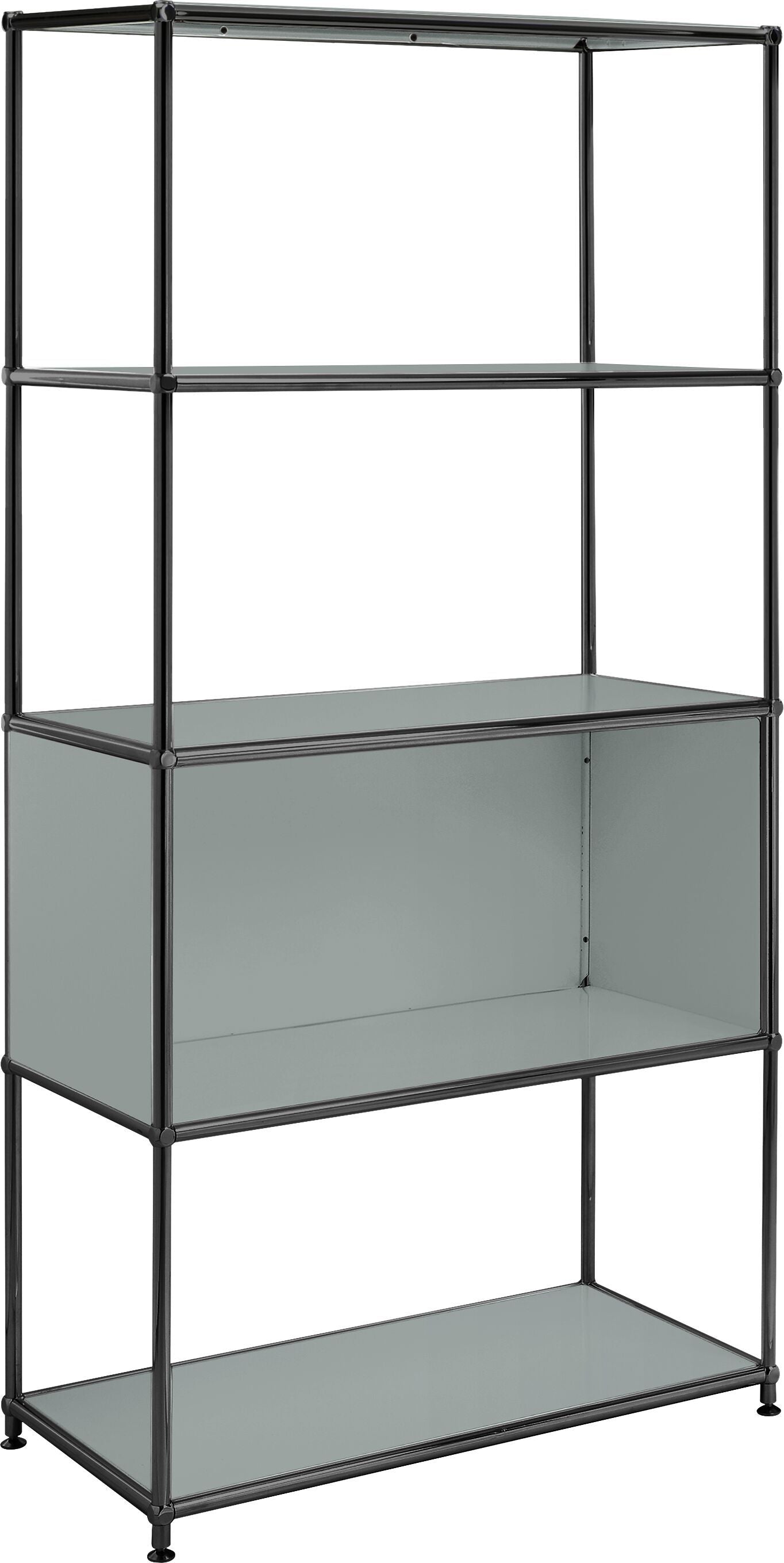 FLEXCUBE Regal - Grau / B: 77.5 cm x T: 40.0 cm x H: 155.5 cm