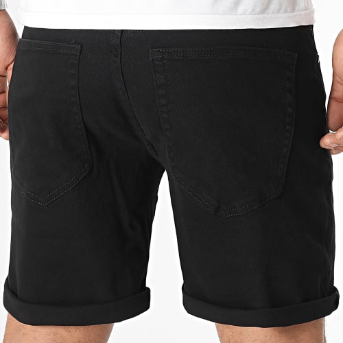 Short Jean Relaxed 0232 Noir