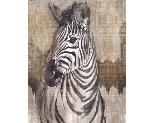 Vliesbehang X4-1010 Zebra 4-delige set 200 x 250 cm