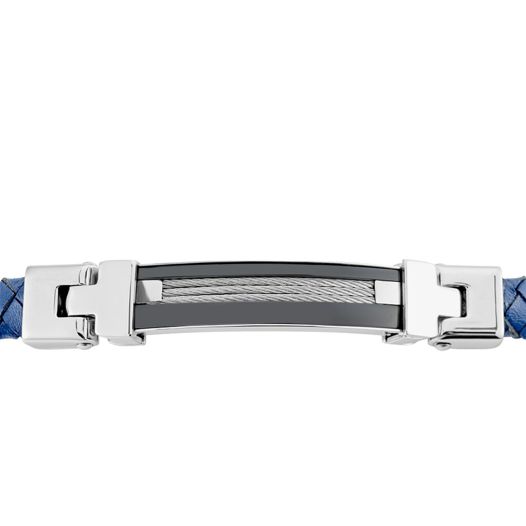 Bracelet Yannick Acier Blanc