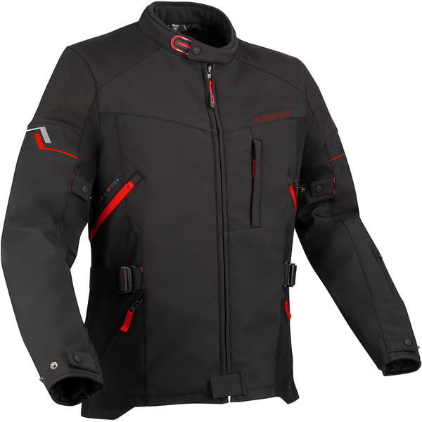 Bering - Blouson Cobalt Noir / Rouge