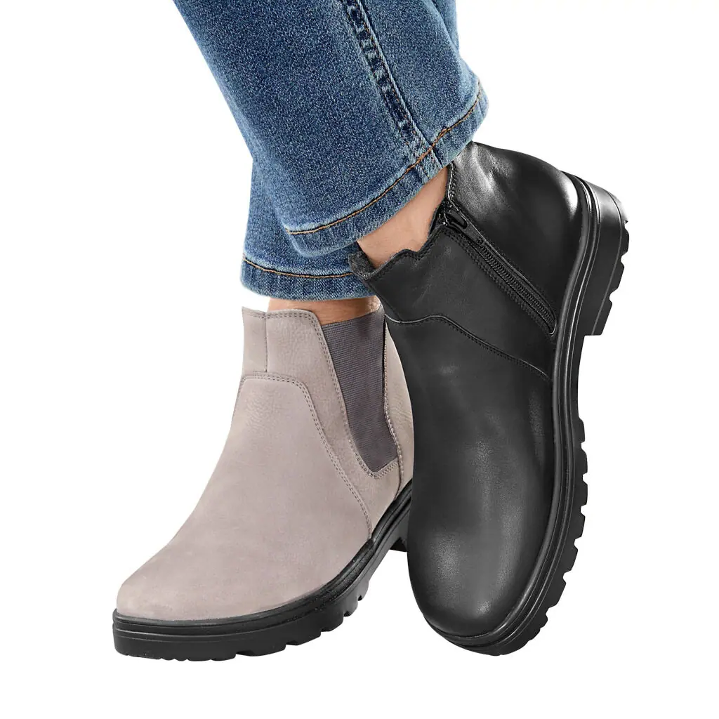 AUSVERKAUF - Stiefelette GLAM grau