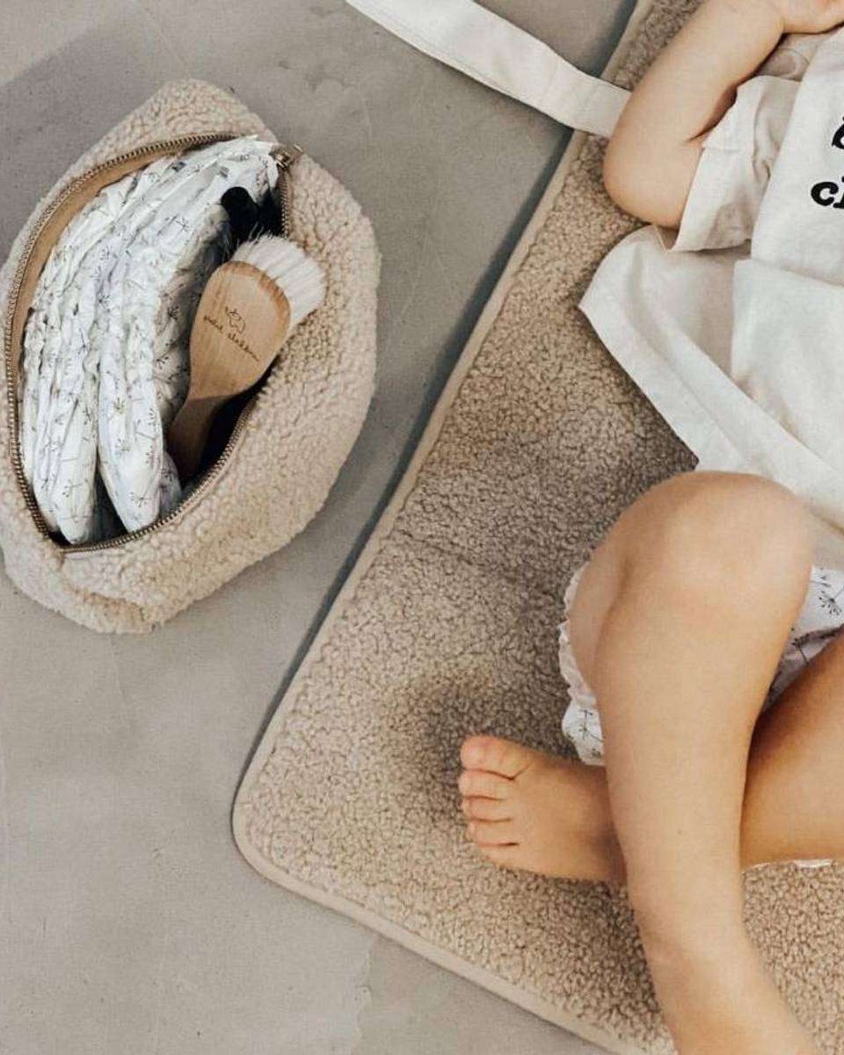 Stellemappe / Toalettmappe – 2 Liter | Chunky Teddy Pouch