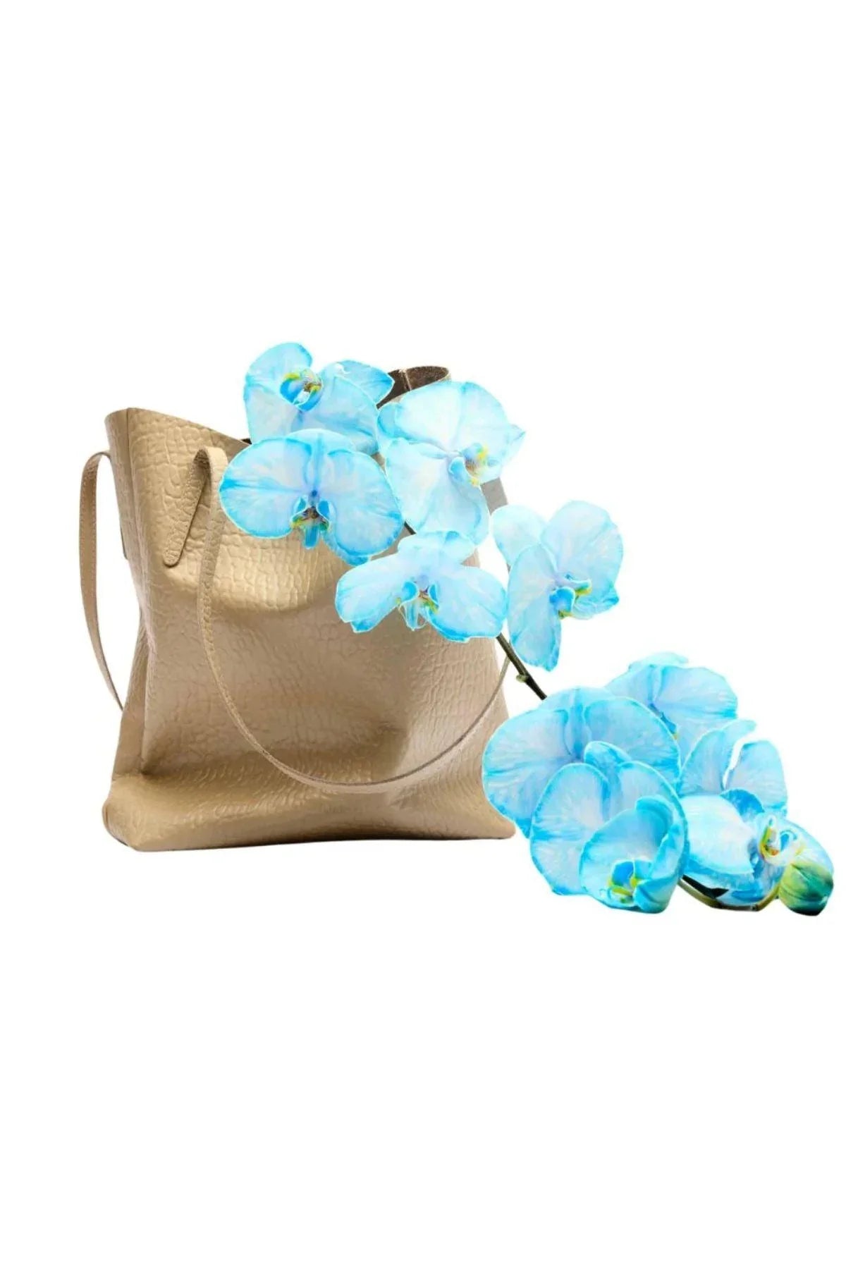 Nunoo Small Fleur | leren Shopper