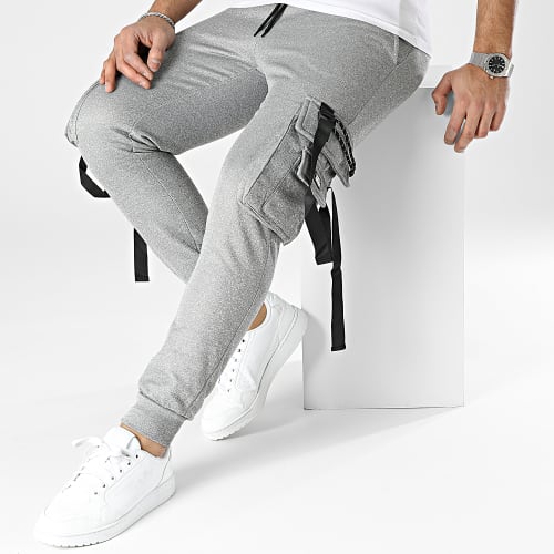 Pantalon Jogging Gris Chiné