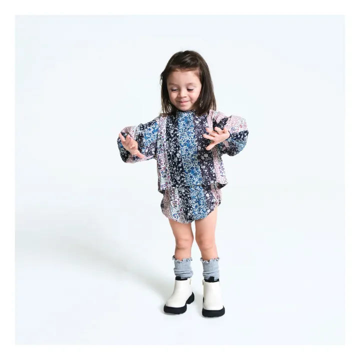 Esther Bloomer Patchwork Gabi | Bleu