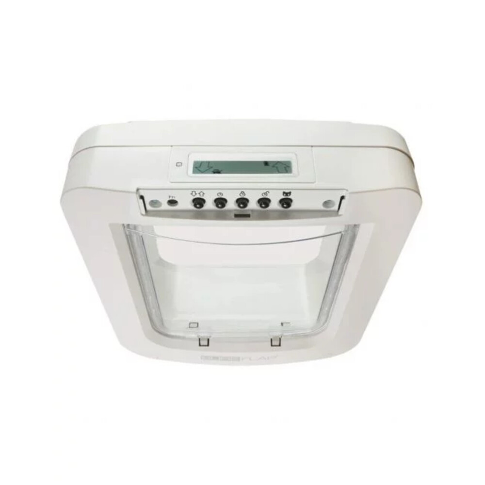 Sure Flap Microchip Kattenluik Grijs - Wit21 x 21 x 7 cm