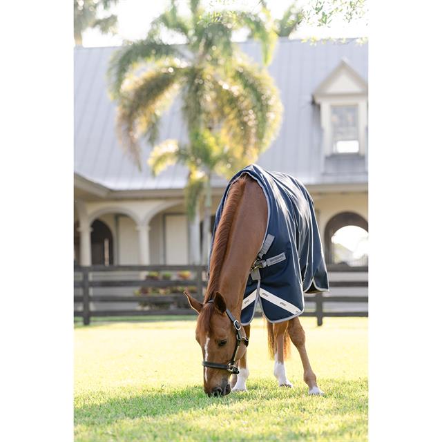 Regendeken Horseware Amigo 1200D 0gr Donkerblauw-grijs