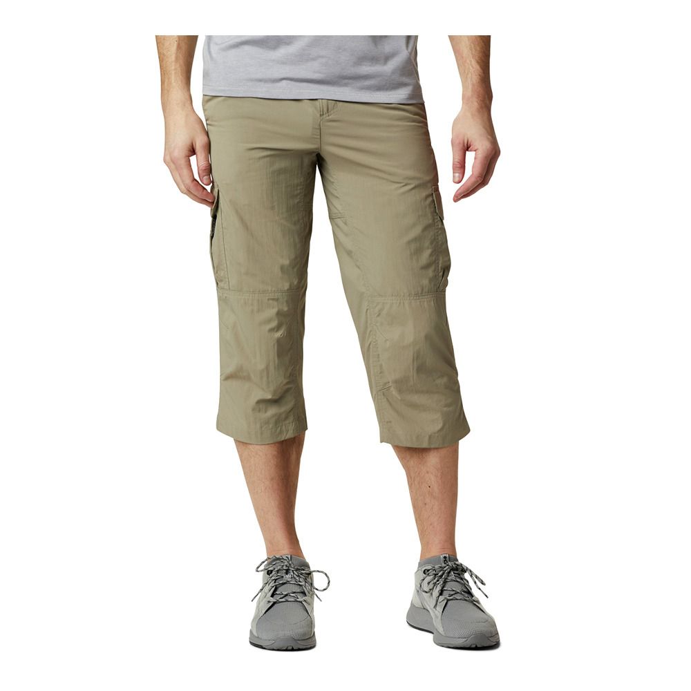 Columbia SILVER RIDGE II - Pantacourt Homme tusk