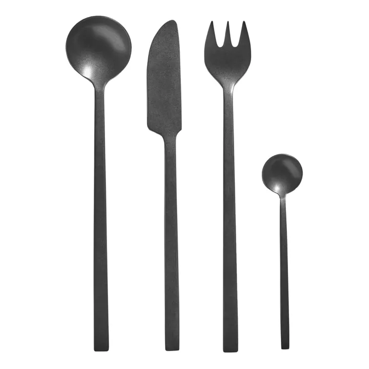 Serax Couverts 24 pièces La mère | Black