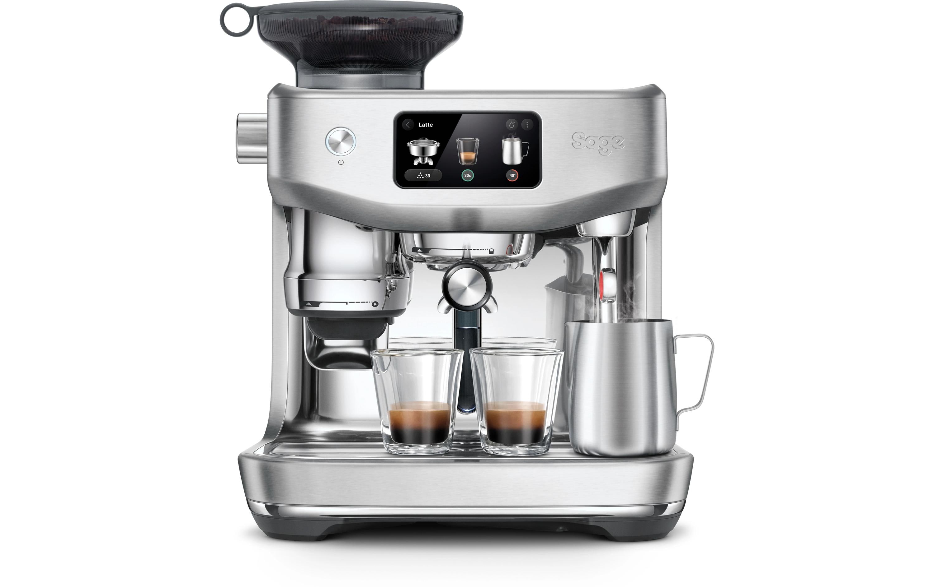 Siebträgermaschine Oracle Jet SES985 Silber<br>Espressomaschine