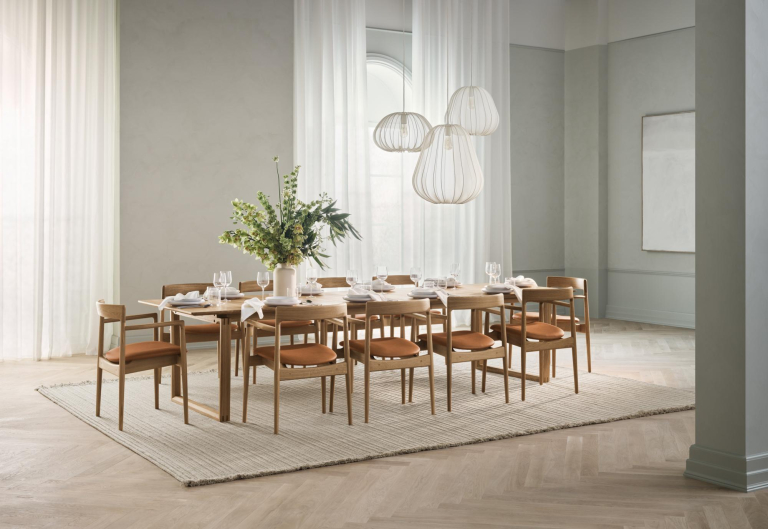 Bolia Kelo vloerkleed 300x300 creme
