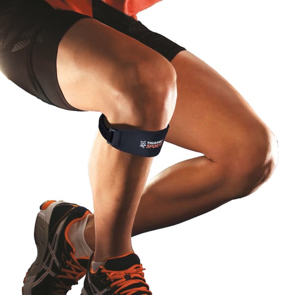 Genouillère de maintien THUASNE BANDAGE ROTULIEN BLACK NOIR