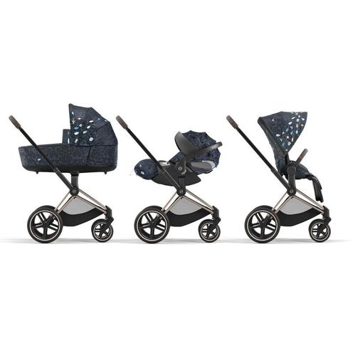 Pack Siège Priam 4 et ePriam 2 - Collection Jewel Of Nature - Bleu - CYBEX