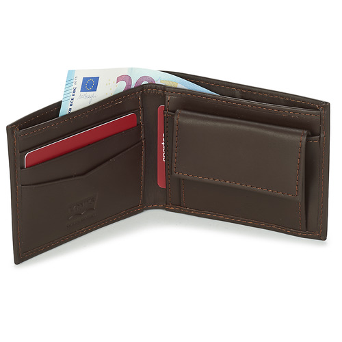 Levi's - CASUAL CLASSICS HUNTER COIN BIFOLD - Marron