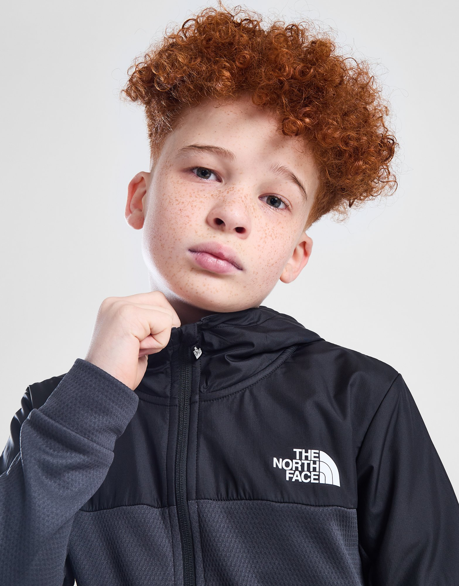 The North Face Sweat à Capuche Mountain Athletics Zippé Junior